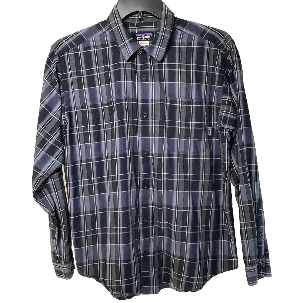 Patagonia Organic Cotton Shirt Mens Medium Button Up